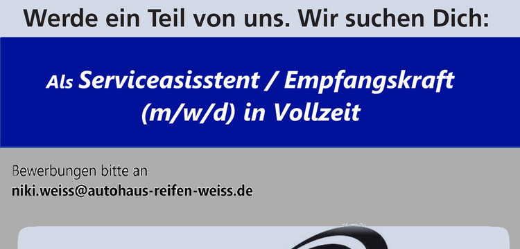 Serviceassistentin (m/w/d)